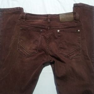 Visionary denim button-up fly jeans